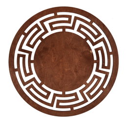 Hermia Labyrinth - Rose Juego de Salvamanteles de Madera Rosa (6 piezas)